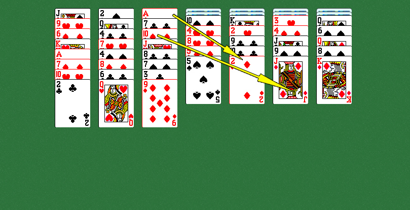 Variantes para mover cartas